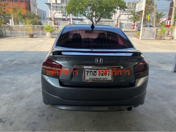 Honda City 2010 1.5 Sv i-VTEC Sedan เบนซิน ไม่ติดแก๊ส เกียร์อัตโนมัติ เทา รูปที่ 4
