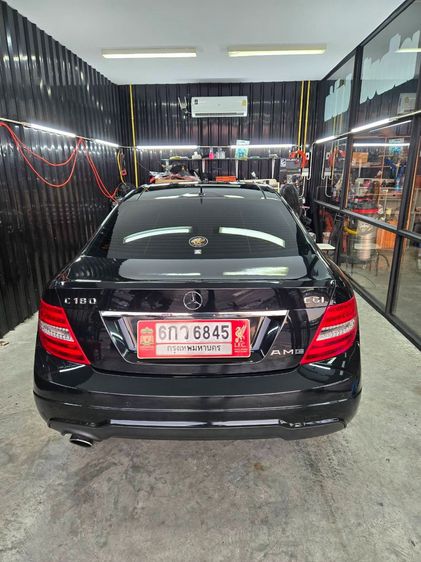 Mercedes-Benz C-Class 2012 C180 AMG Sedan เบนซิน ไม่ติดแก๊ส เกียร์อัตโนมัติ ดำ รูปที่ 4