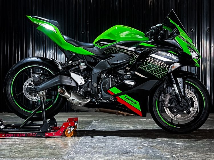 zx25r ปี21 สีเขียวไมล์น้อยๆ  รูปที่ 2
