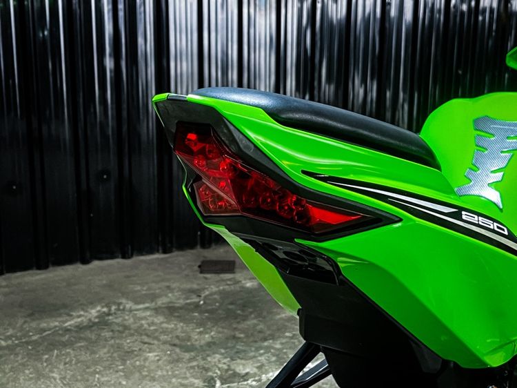 zx25r ปี21 สีเขียวไมล์น้อยๆ  รูปที่ 7