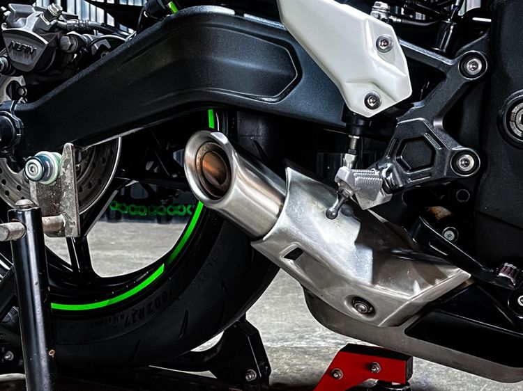 zx25r ปี21 สีเขียวไมล์น้อยๆ  รูปที่ 9