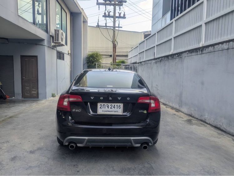 Volvo S60 2013 2.0 Sedan เบนซิน ไม่ติดแก๊ส เกียร์อัตโนมัติ ดำ รูปที่ 4