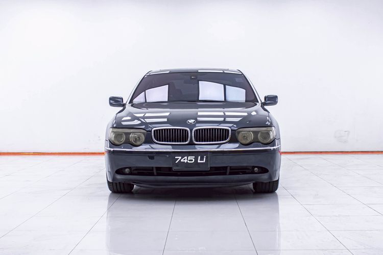 BMW Series 7 2003 745Li Sedan เบนซิน ไม่ติดแก๊ส เกียร์อัตโนมัติ น้ำเงิน รูปที่ 4