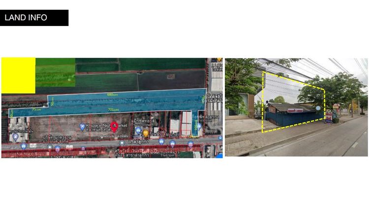 (เจ้าของขายเอง) ขายที่ดิน 36 ไร่ ติดถนนลำลูกกา ใกล้รถไฟฟ้าในอนาคต