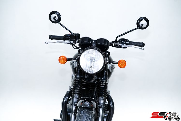 TRIUMPH BONNEVILLE T100 BLACK สีดำ ปี2018 ท่อ Vance hines สภาพสวย รูปที่ 4
