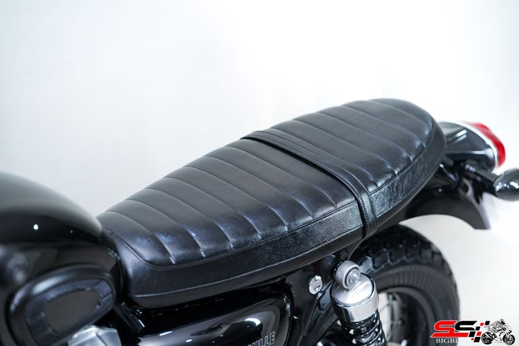 TRIUMPH BONNEVILLE T100 BLACK สีดำ ปี2018 ท่อ Vance hines สภาพสวย รูปที่ 6