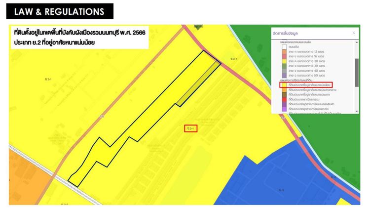 (เจ้าของขายเอง) ขายที่ดิน 46 ไร่ ติดถนนบางกรวย-ไทรน้อย ข้างโกลบอลเฮ้าส์ รูปที่ 4