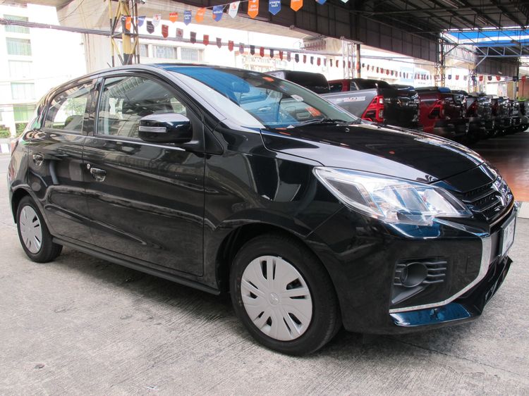 Mitsubishi Mirage 2024 1.2 ACTIVE Sedan เบนซิน ไม่ติดแก๊ส เกียร์อัตโนมัติ ดำ รูปที่ 2