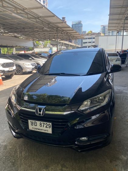 Honda HR-V 2015 1.8 E Utility-car เบนซิน ไม่ติดแก๊ส เกียร์อัตโนมัติ ดำ รูปที่ 2