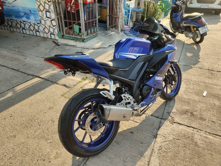 🛵ยังไงก็ขาย R15 ปี 61 เครื่องดี สีสวย ท่อดัง สตาร์ทมือ เล่มชุดโอนครบ+เปลี่ยนถ่ายน้ำมันเครื่องฟรี ส่งฟรี30 ก.ม รูปที่ 4