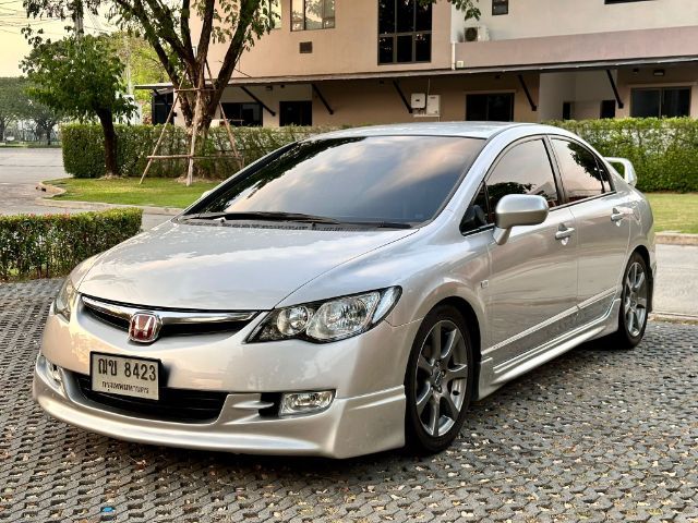 Honda Civic 2008 1.8 E i-VTEC Sedan เบนซิน ไม่ติดแก๊ส เกียร์ธรรมดา บรอนซ์เงิน รูปที่ 3