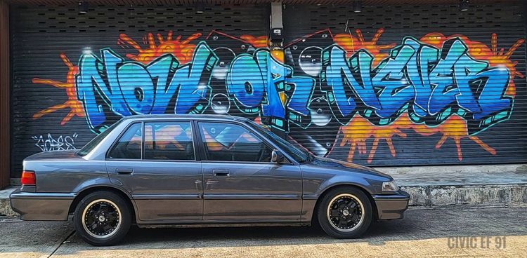 รถ Honda Civic 1.5 EX สี เทา