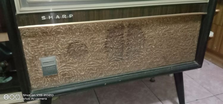 TV SHARP ตู้ไม้ retro  รูปที่ 3