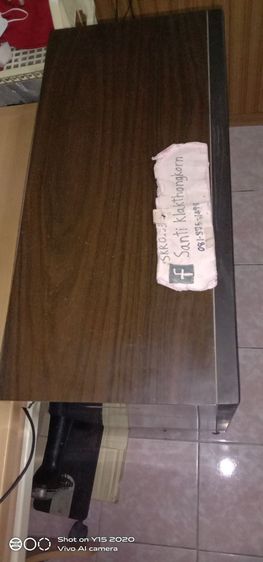 TV SHARP ตู้ไม้ retro  รูปที่ 4