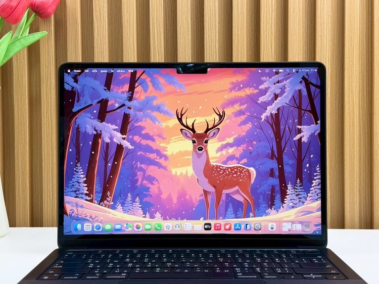 MacBook Air 13.6-inch M2 2022 Ram8GB SSD256GB Midnight รูปที่ 4