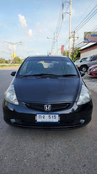Honda Jazz 2004 1.5 E i-DSi Sedan เบนซิน ไม่ติดแก๊ส เกียร์อัตโนมัติ ดำ รูปที่ 4