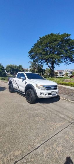 Ford Ranger 2012 2.2 XLT Pickup ดีเซล ไม่ติดแก๊ส เกียร์ธรรมดา ขาว รูปที่ 2