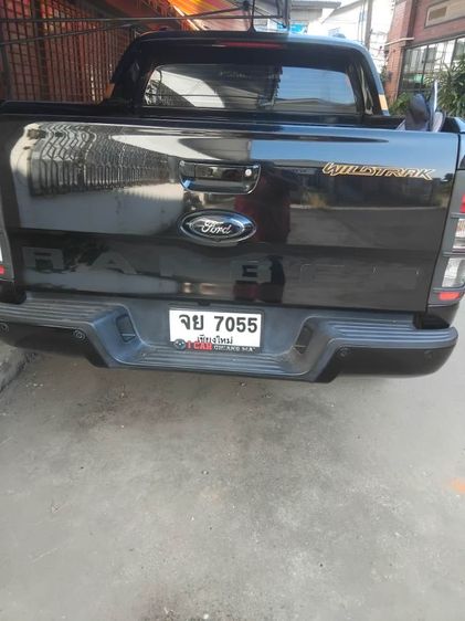 Ford Ranger 2022 2.0 Hi-Rider Wildtrak Pickup ดีเซล ไม่ติดแก๊ส เกียร์อัตโนมัติ ดำ รูปที่ 3