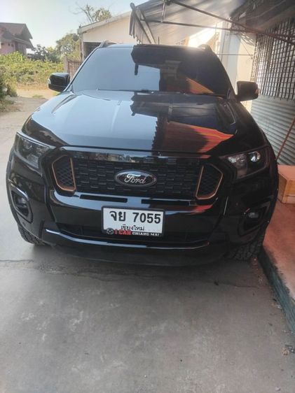 รถ Ford Ranger 2.0 Hi-Rider Wildtrak สี ดำ