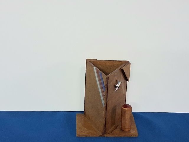 กล่องใส่เครื่องเขียน ปากกา ดินสอ ไม้บรรทัด กรรไกร คัตเตอร์  รุ่น Bx-1 รูปที่ 2