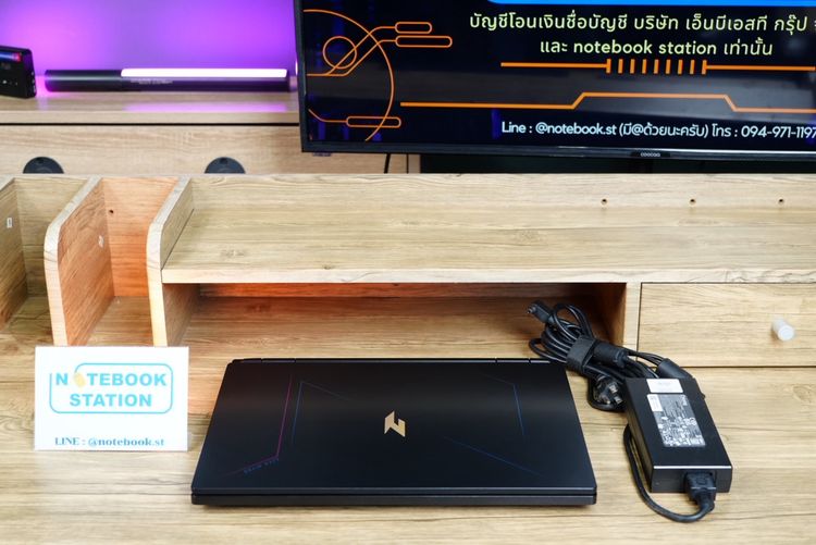 Acer Nitro 16 Ryzen7-7840HS RTX4050(6GB) Ram16 SSD512 จอ16 WUXGA 165Hz เกมมิ่งสเปคสูง คีย์บอร์ดไฟRGB เครื่องพร้อมใช้งาน  รูปที่ 9