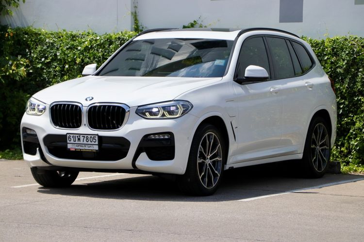BMW X3 2021 2.0 xDrive30e M Sport 4WD Utility-car ปลั๊กอินไฮบริด (PHEV) ไม่ติดแก๊ส เกียร์อัตโนมัติ ขาว รูปที่ 2