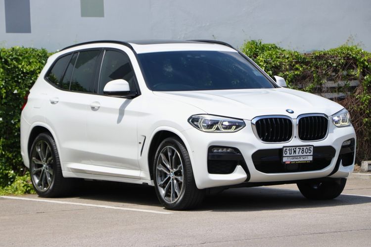 BMW X3 2021 2.0 xDrive30e M Sport 4WD Utility-car ปลั๊กอินไฮบริด (PHEV) ไม่ติดแก๊ส เกียร์อัตโนมัติ ขาว รูปที่ 3