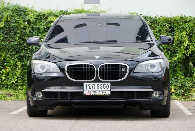 BMW Series 7 2010 740Li Sedan เบนซิน ไม่ติดแก๊ส เกียร์อัตโนมัติ ดำ รูปที่ 2