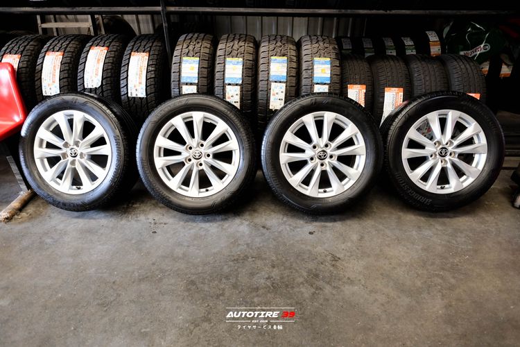 ล้อติดรถพร้อมยาง Toyota Cross ขอบ 17 Bridgestone ปี 21 รูปที่ 7
