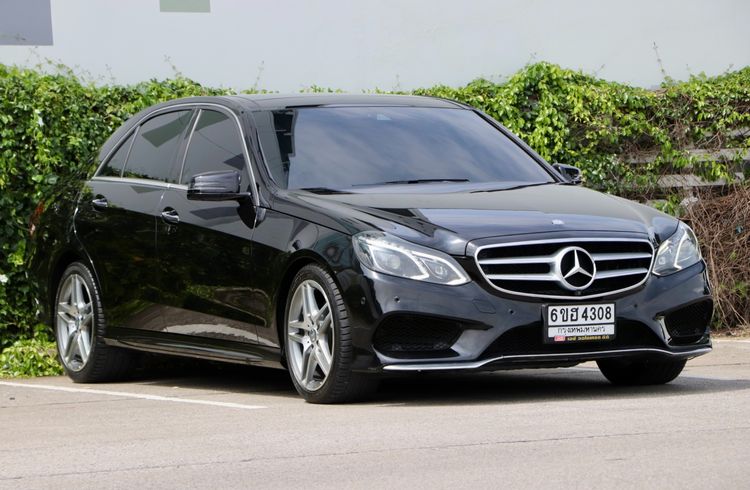 Mercedes-Benz E-Class 2015 E300 2.2 BlueTEC Hybrid AMG Dynamic Sedan ดีเซล ไม่ติดแก๊ส เกียร์อัตโนมัติ ดำ รูปที่ 3