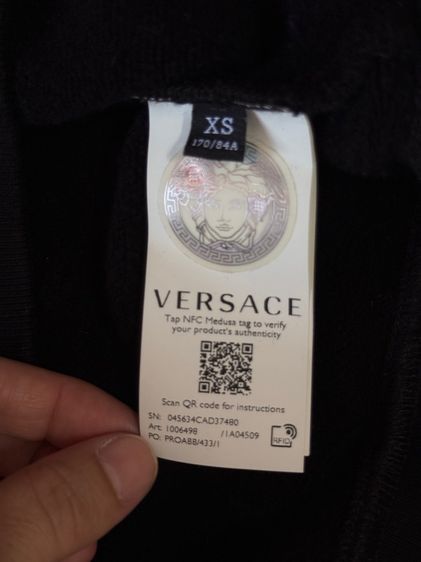 เสื้อกันหนาว VERSACE รูปที่ 3