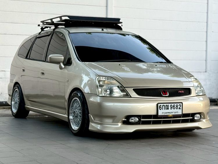Honda Stream 2003 2.0 S Utility-car เบนซิน ไม่ติดแก๊ส เกียร์อัตโนมัติ บรอนซ์ทอง รูปที่ 2