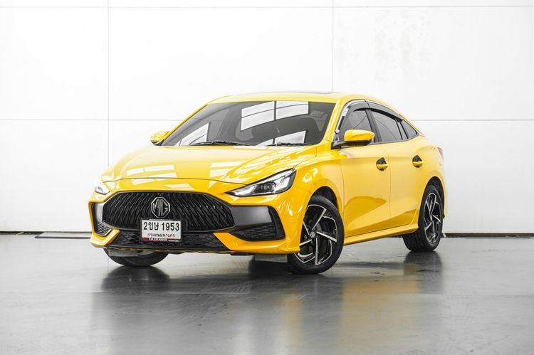 MG MG5 2021 1.5 X Sedan เบนซิน ไม่ติดแก๊ส เกียร์อัตโนมัติ เหลือง รูปที่ 2