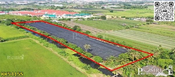 ซื้อทำกำไร + สร้างมูลค่าเพิ่มได้มากกว่าเท่าตัว กับที่ 6 ไร่เศษ ใกล้โครงการถนนตัดใหม่กัลปพฤกษ์ – พุทธสาคร - KK5415S รูปที่ 2