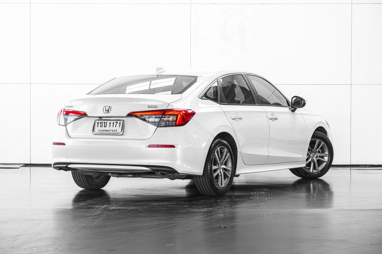 Honda Civic 2021 1.5 EL Sedan เบนซิน ไม่ติดแก๊ส เกียร์อัตโนมัติ ขาว รูปที่ 4