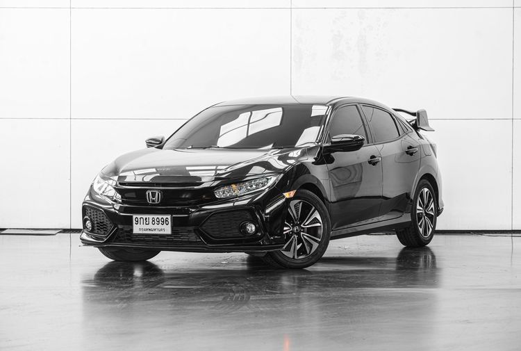 Honda Civic 2019 1.5 Turbo Sedan เบนซิน ไม่ติดแก๊ส เกียร์อัตโนมัติ ดำ รูปที่ 2