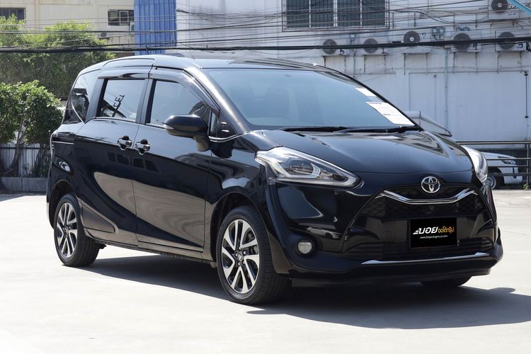 Toyota Sienta 2020 1.5 V Utility-car เบนซิน ไม่ติดแก๊ส เกียร์อัตโนมัติ ดำ รูปที่ 3