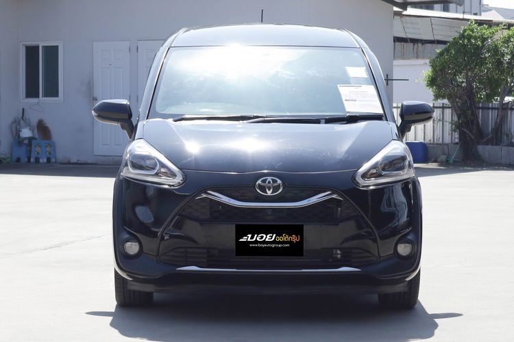Toyota Sienta 2020 1.5 V Utility-car เบนซิน ไม่ติดแก๊ส เกียร์อัตโนมัติ ดำ รูปที่ 2