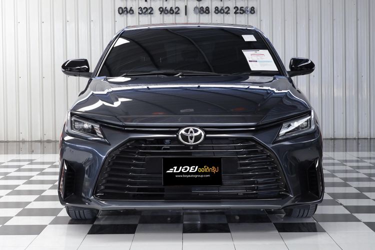 Toyota Yaris ATIV 2022 1.2 Premium Luxury Sedan เบนซิน ไม่ติดแก๊ส เกียร์อัตโนมัติ เทา รูปที่ 2