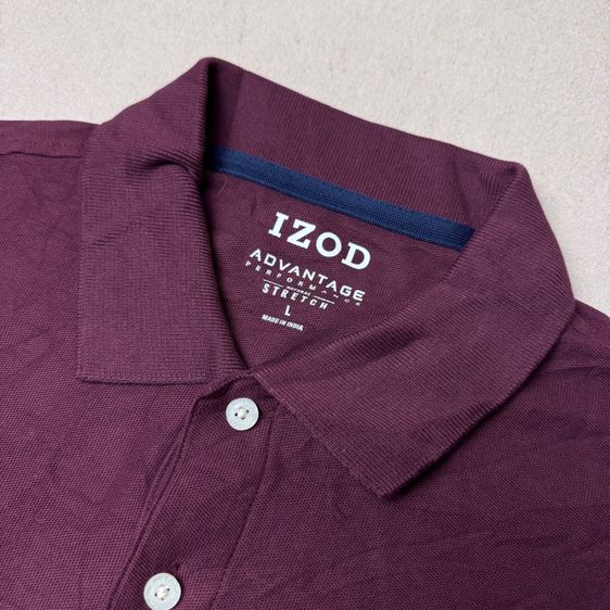 เสื้อยืดคอปก Izod ใหม่มาก ใส่ดี Size L รูปที่ 4