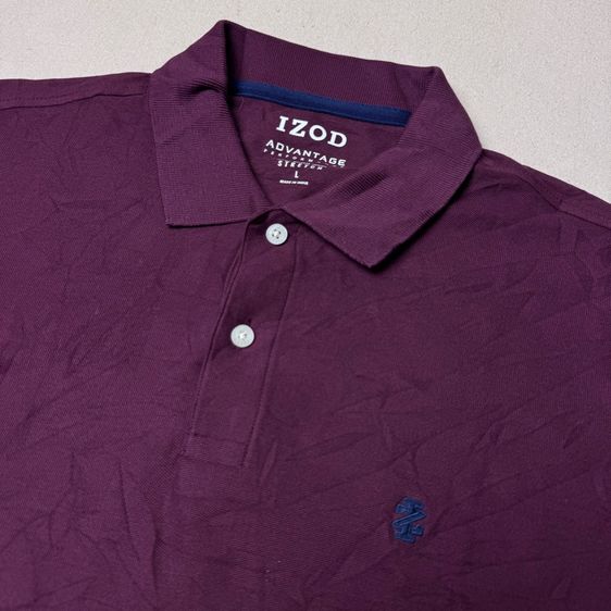 เสื้อยืดคอปก Izod ใหม่มาก ใส่ดี Size L รูปที่ 3