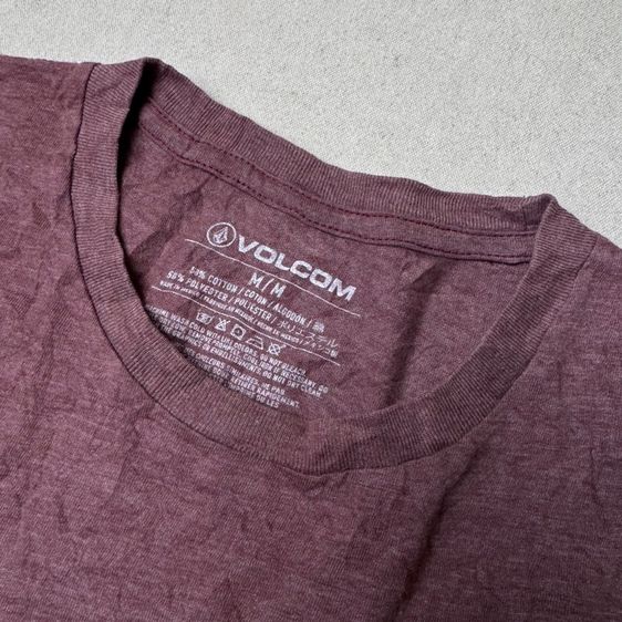 เสื้อยืด Volcom​ Skateboard​ ผ้านิ่ม Size M รูปที่ 4