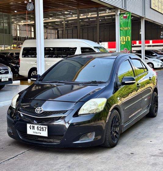 Toyota Vios 2009 1.5 E Sedan เบนซิน ไม่ติดแก๊ส เกียร์อัตโนมัติ ดำ รูปที่ 2
