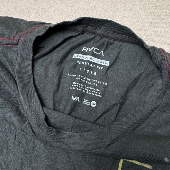เสื้อยืด RVCA​ ผ้าใส่ดี ใหม่มาก Size L รูปที่ 5