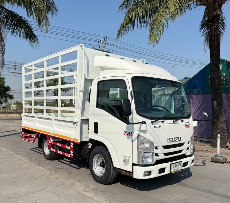 รถ ISUZU NLR 130 แรง ปี 2561 รถห้างแท้ มือเดียว สวยมาก  กะบะเหล็กคอกสูง  ยาว 3.50 กว้าง 1.90 สูง  รูปที่ 2