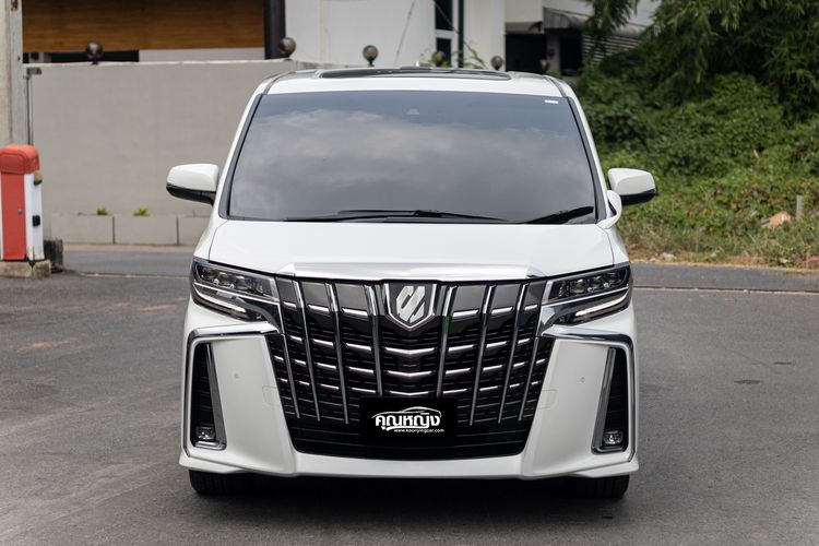 Toyota Alphard 2022 2.5 SA Package Utility-car เบนซิน ไม่ติดแก๊ส เกียร์อัตโนมัติ ขาว รูปที่ 3