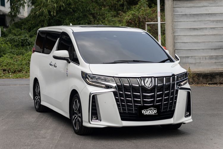รถ Toyota Alphard 2.5 SA Package สี ขาว