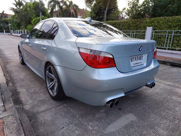 BMW M5 2006 5.0 E60 Sedan เบนซิน ไม่ติดแก๊ส เกียร์อัตโนมัติ บรอนซ์เงิน รูปที่ 4