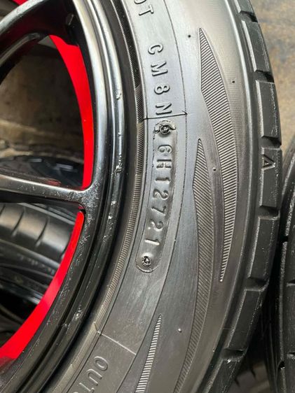 ล้อแม็กซ์15 4รู100พร้อมยาง รูปที่ 7