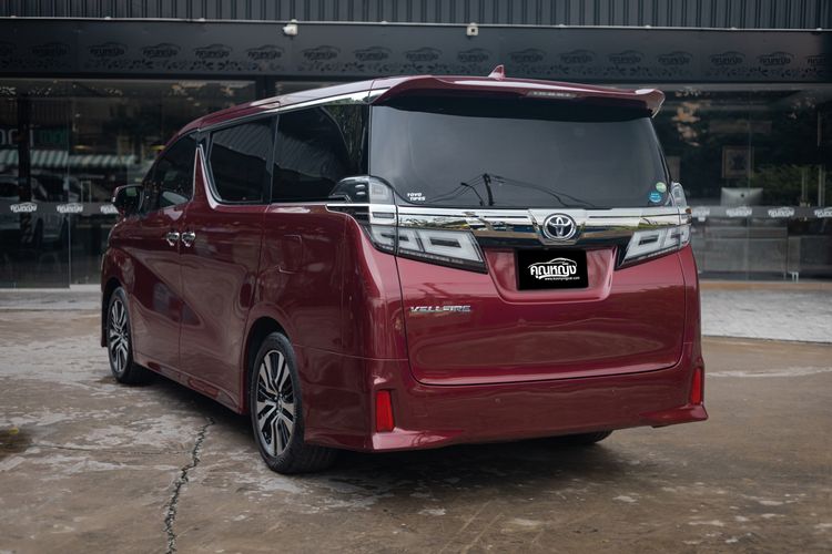 Toyota Vellfire 2018 2.5 Z G Edition Utility-car เบนซิน ไม่ติดแก๊ส เกียร์อัตโนมัติ แดง รูปที่ 2